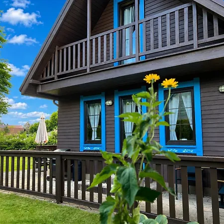 Blekitne Okiennice - Dom 6-osobowy Ogrod, I Jezioro, Warmia Mazury Chalet *